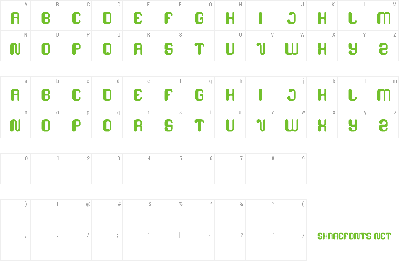 Font Friendly Robot preview